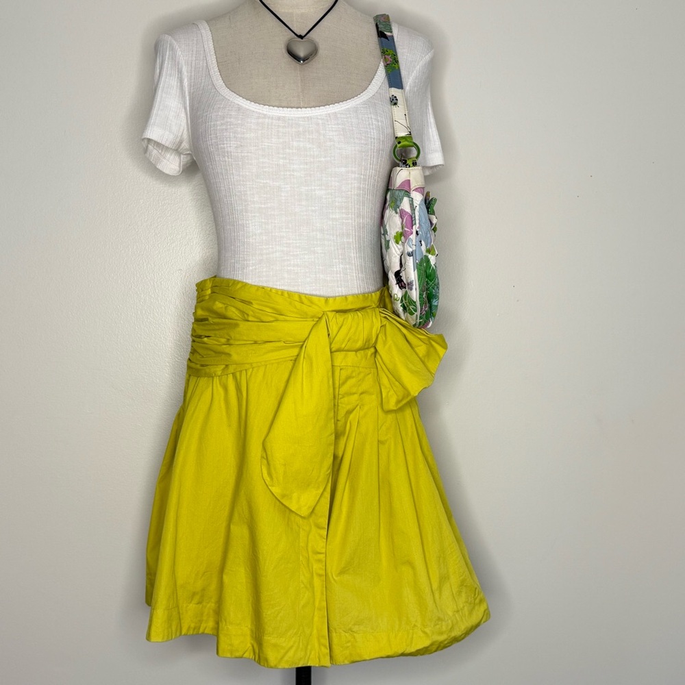 Yellow Women's Skirt
